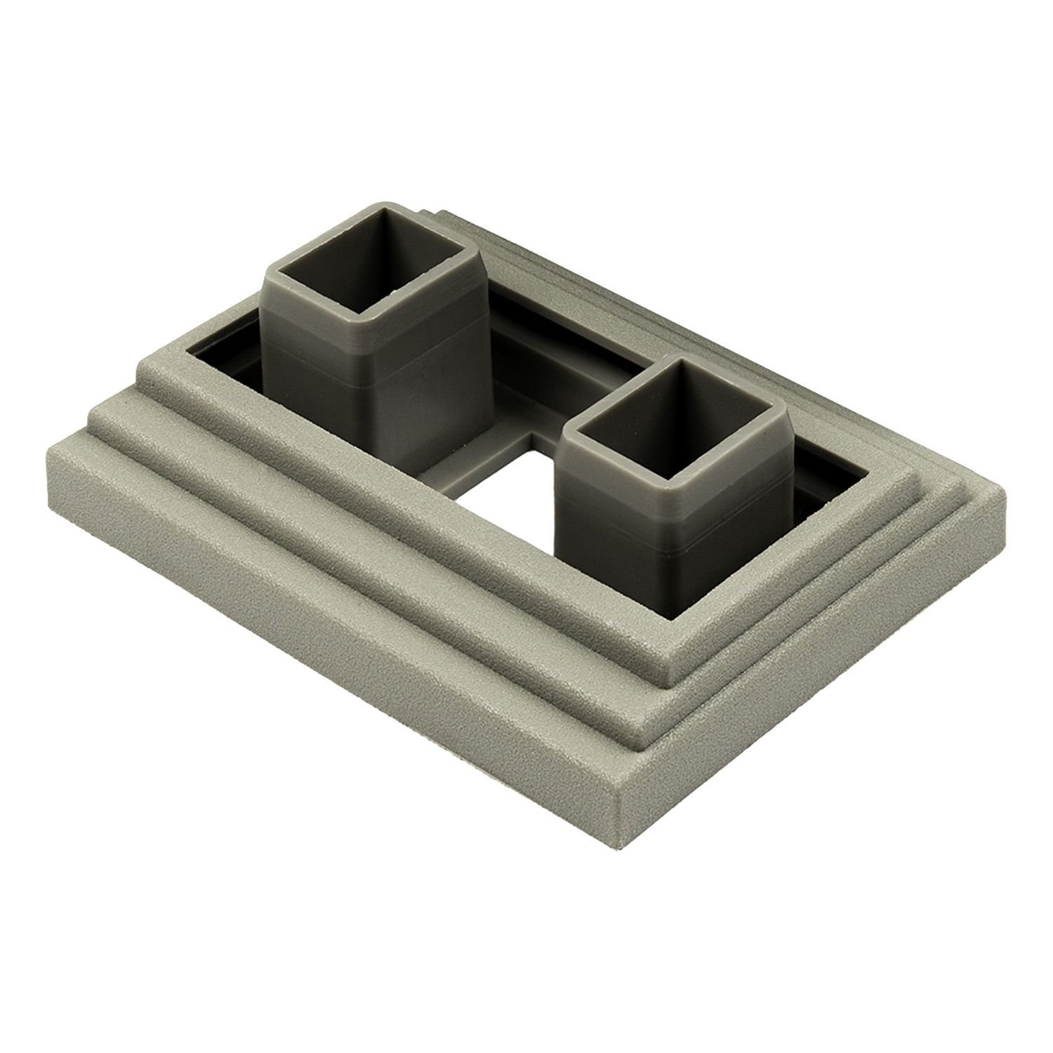 Befestigungselement für Lamellenprofil Dekorativ Premium Antique 9 x 4 cm