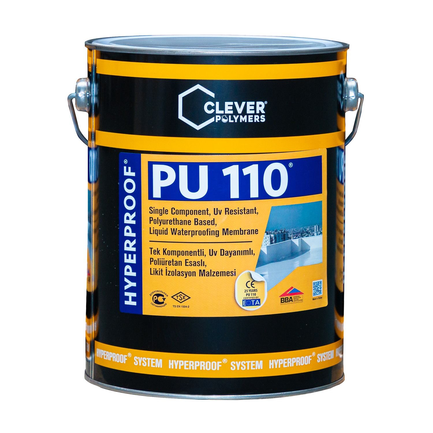 1K-Polyurethan-Abdichtung CLEVER PU110 – 5 kg