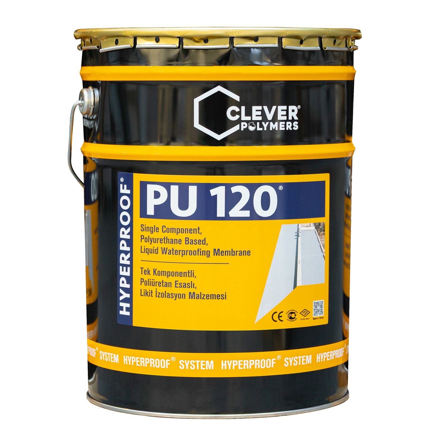 1K-Polyurethan-Abdichtung CLEVER PU120 – 25 kg