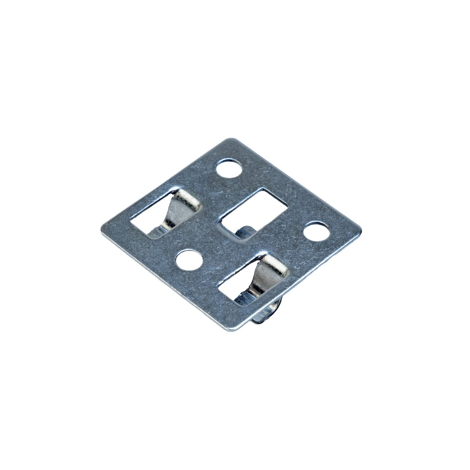 Edelstahl-clip L-8 für Premium Terrassendielen + Schraube - 50 Stk. (Schwarz)