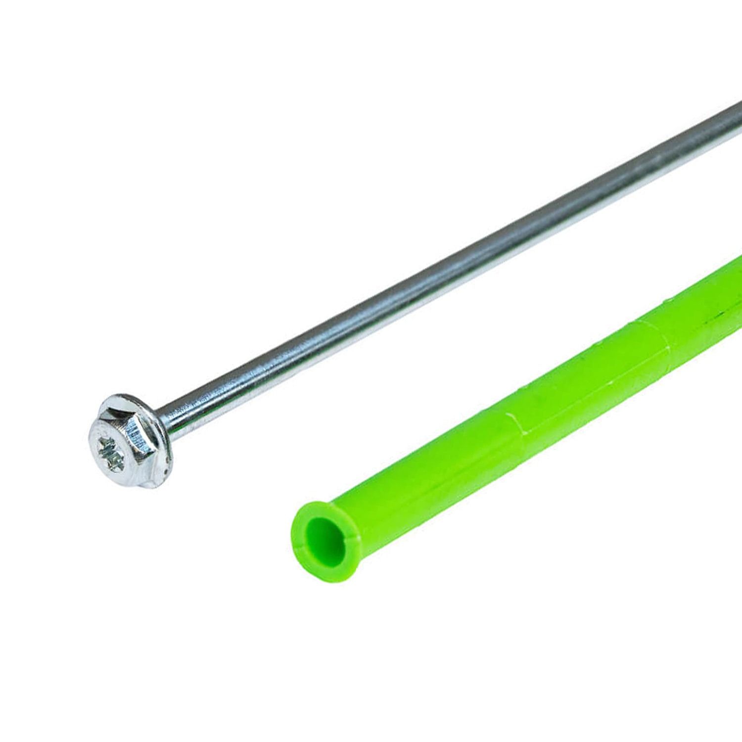Rahmen-Spreizdübel 10x300 mm + TORX-Tellerkopfschraube 7x300 mm – 1 Stk. Rahmen-Spreizdübel 10x300 mm + TORX-Tellerkopfschraube 7x300 mm – 1 Stk.