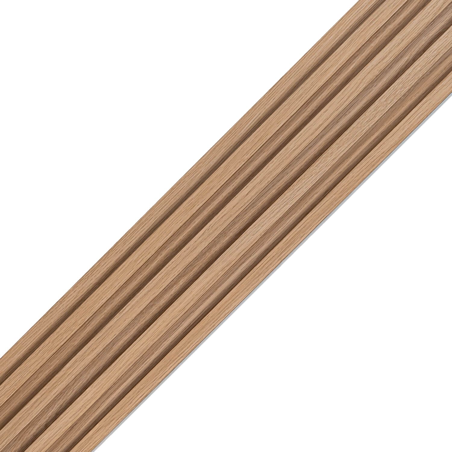 SPC Wandlamellen Hochprofil Goldene Eiche Mat 1,7 x 14,9 cm – 2,8 m