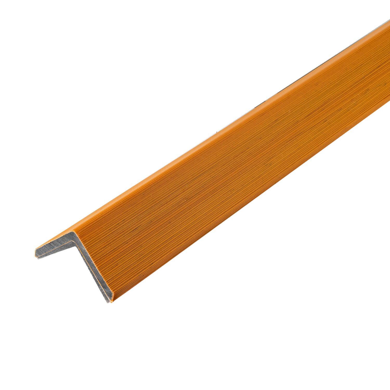 WPC Winkelleiste Premium Bernstein Eiche 50x50 mm - 2,9 m