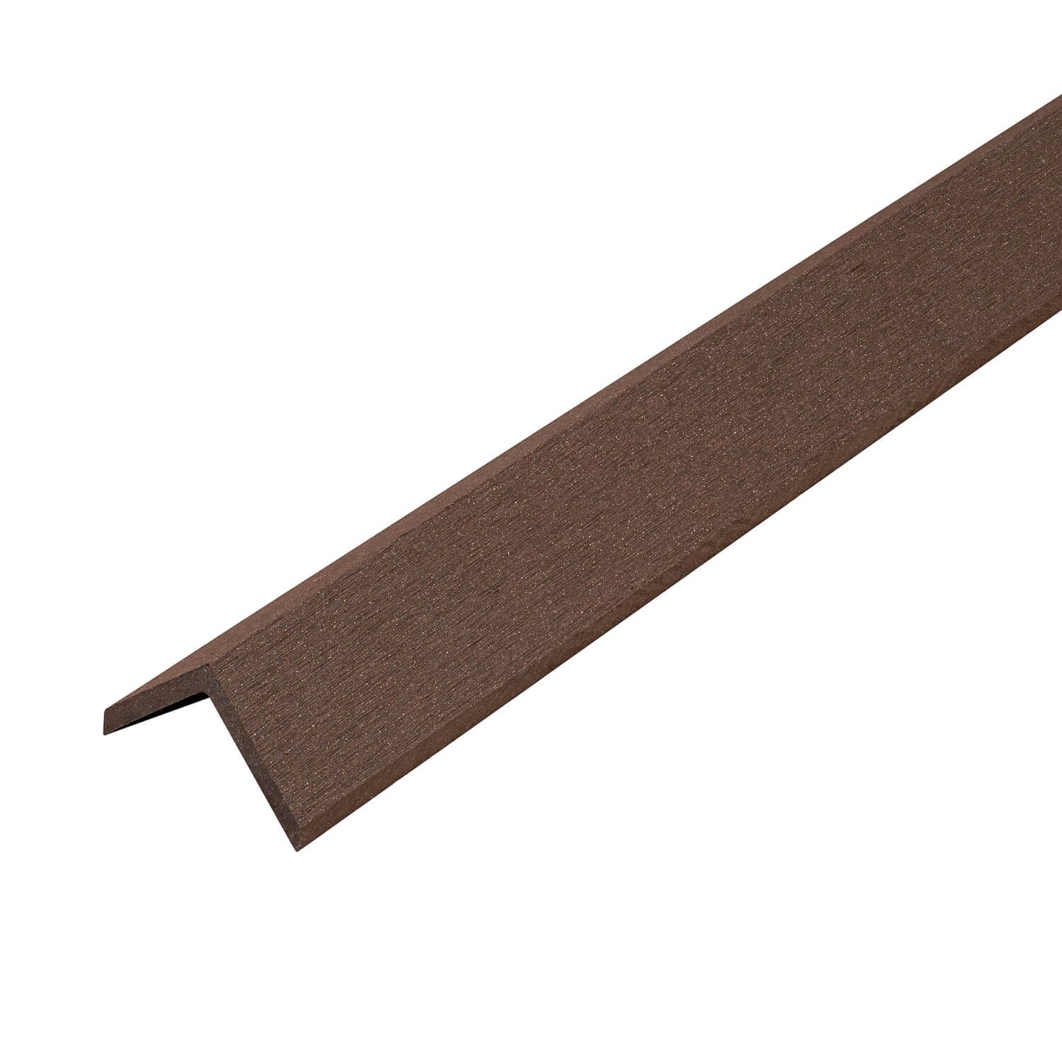 WPC-Winkelleiste Timber Ebenholz 50 × 50 mm – 2,4 m WPC-Winkelleiste Timber Ebenholz 50 × 50 mm – 2,4 m