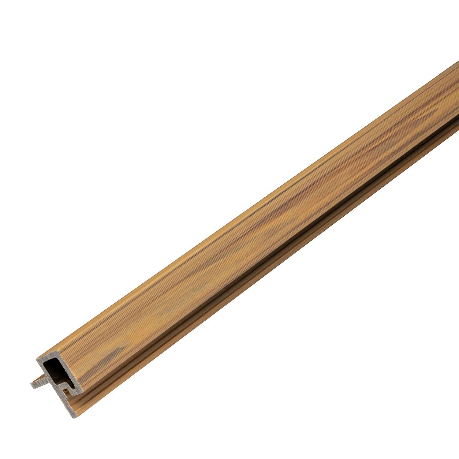 WPC Lamellen Leiste Zweiseitig Universell Premium Winchester Eiche 43,5 mm – 2,9 m WPC Lamellen Leiste Zweiseitig Universell Premium Winchester Eiche 43,5 mm – 2,9 m