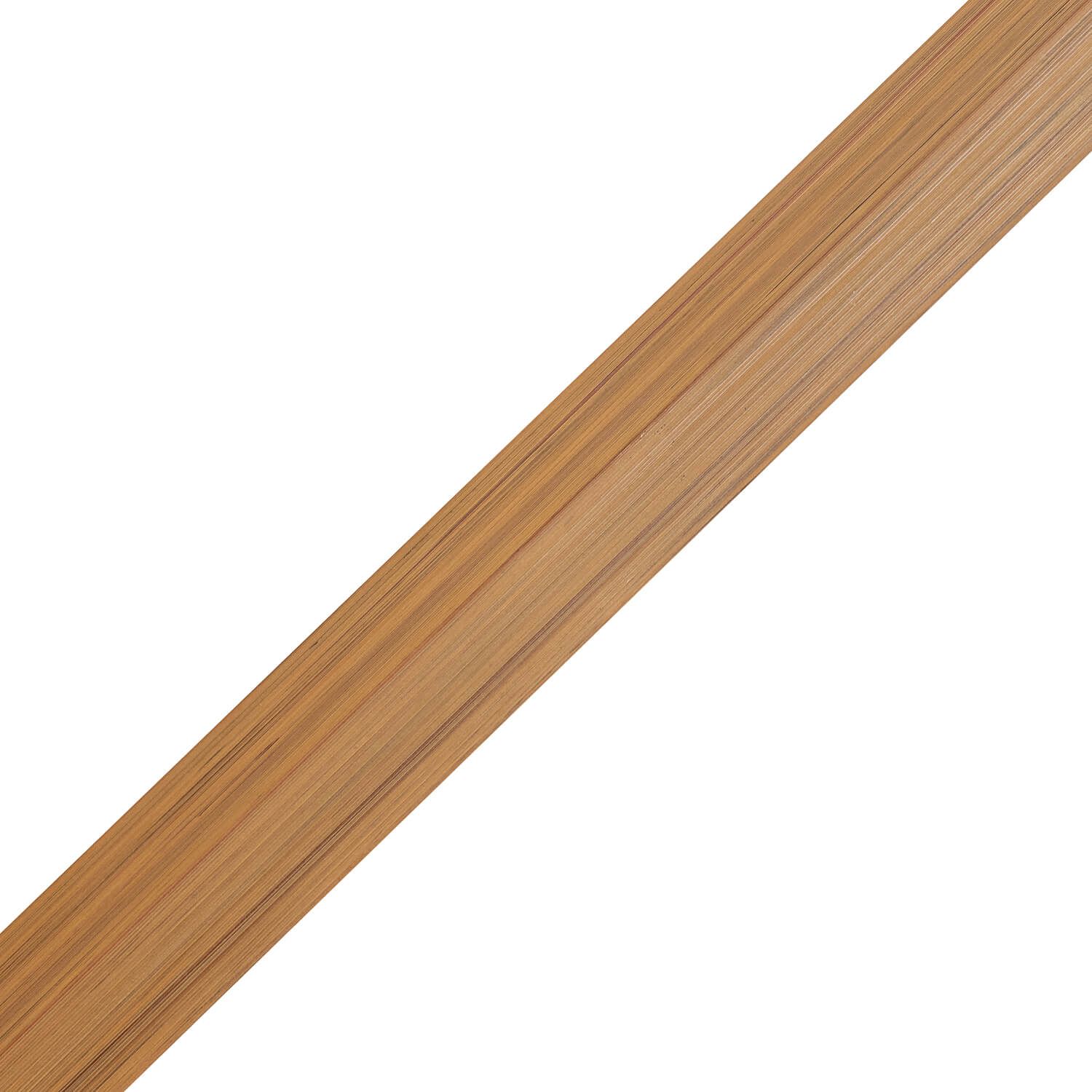 WPC Lamellen Leiste Typ F Premium Natural Eiche / Schwarz 36,5 x 49,5 mm – 2,9 m