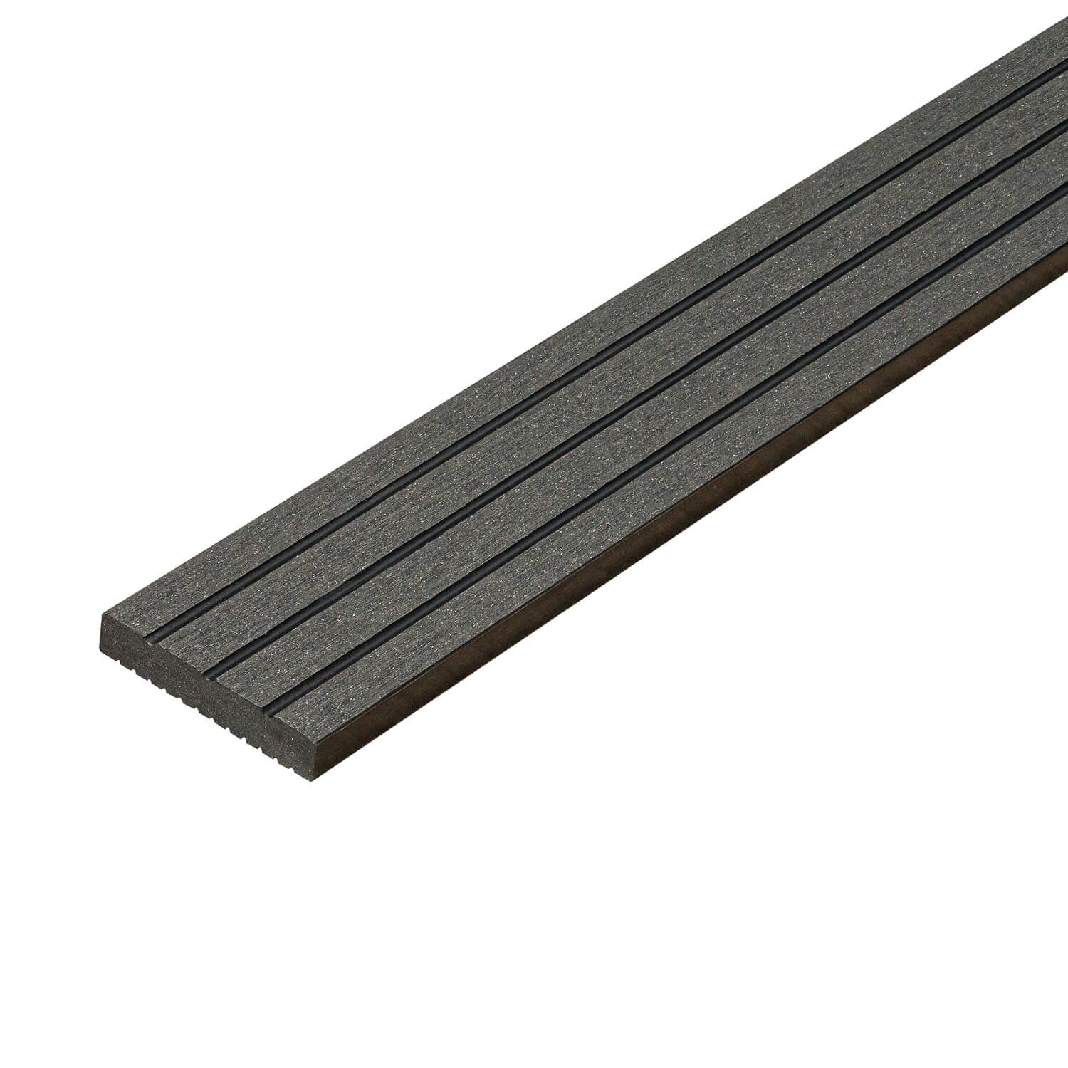 WPC Flachleiste Timber Graphit 50x10 mm - 2,4 m WPC Flachleiste Timber Graphit 50x10 mm - 2,4 m