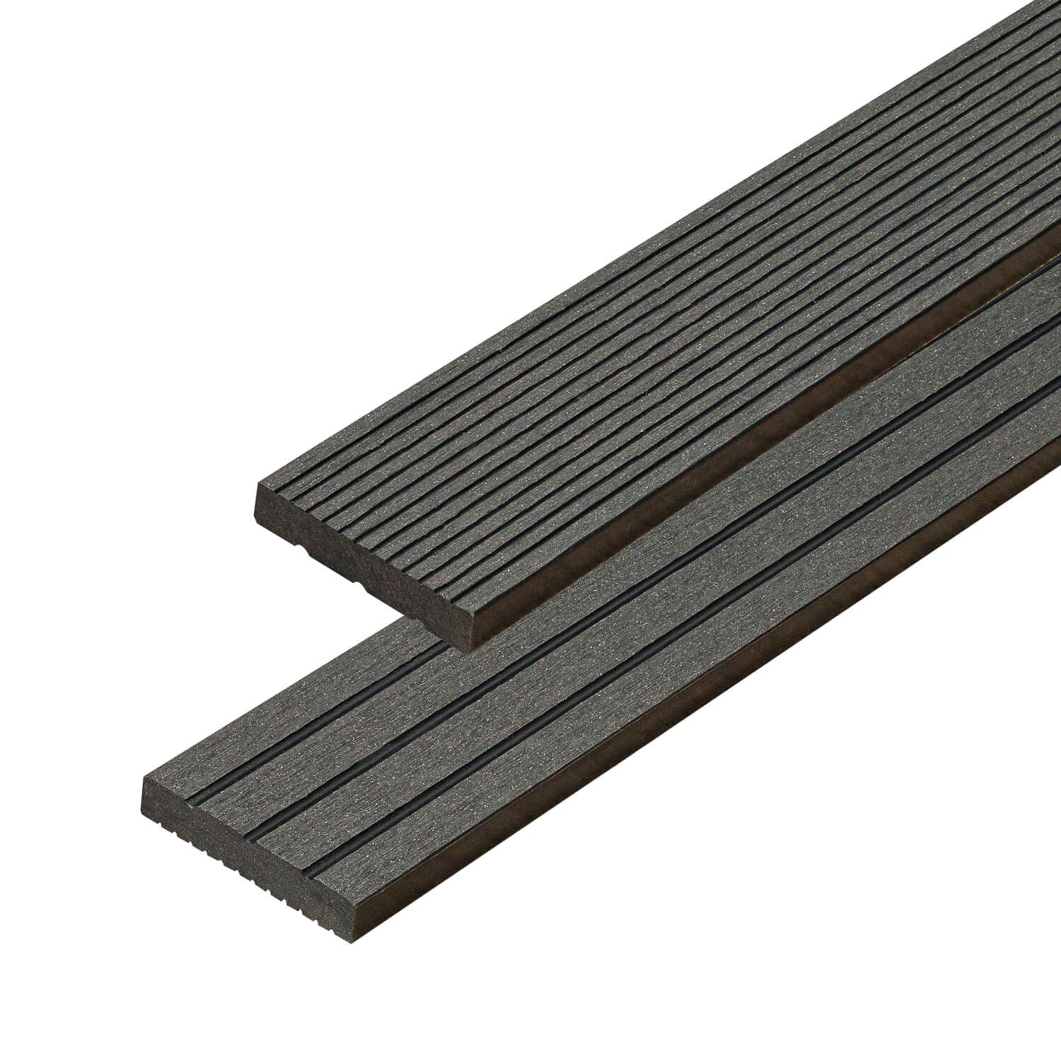 WPC Flachleiste Timber Graphit 50x10 mm - 2,4 m WPC Flachleiste Timber Graphit 50x10 mm - 2,4 m