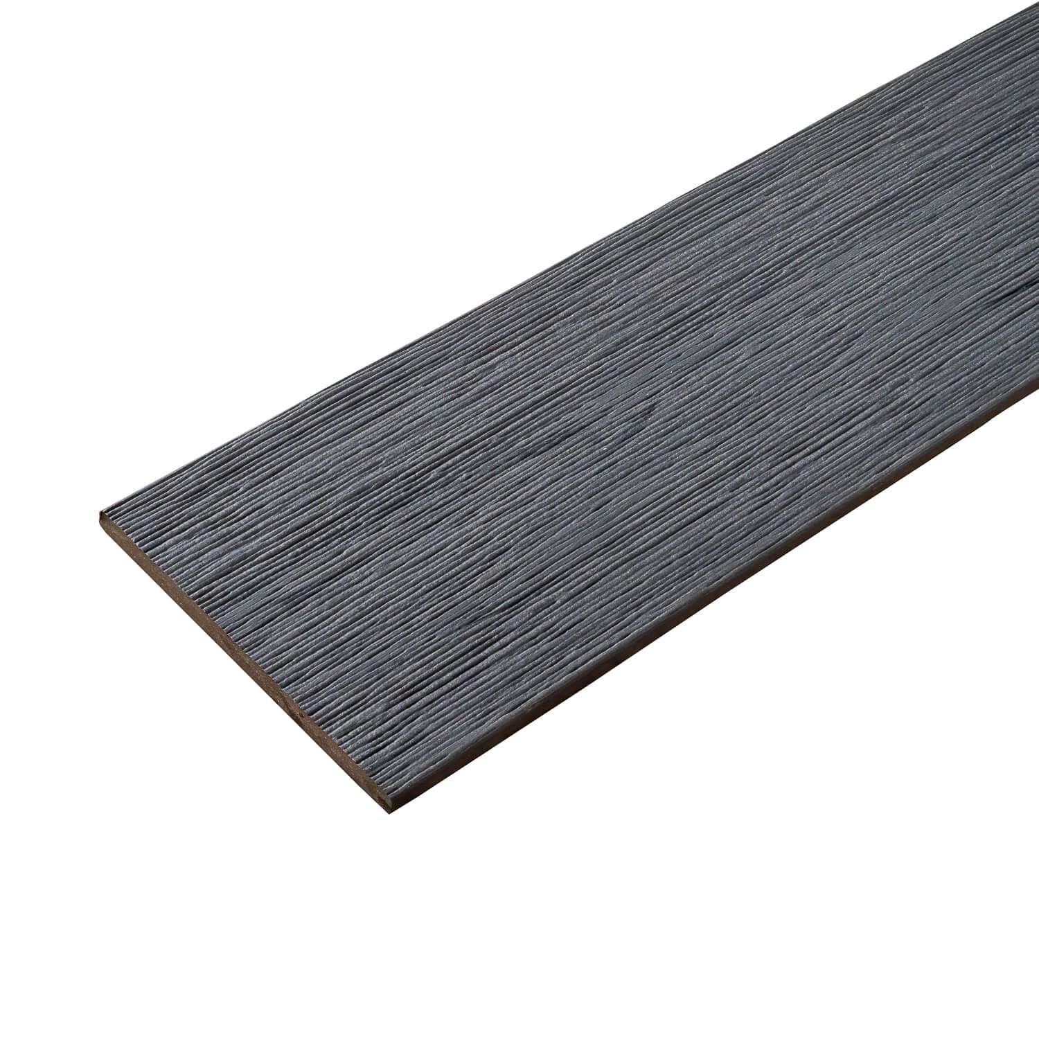 WPC Flachleiste Solid XL Gray 140x10 mm – 3 m