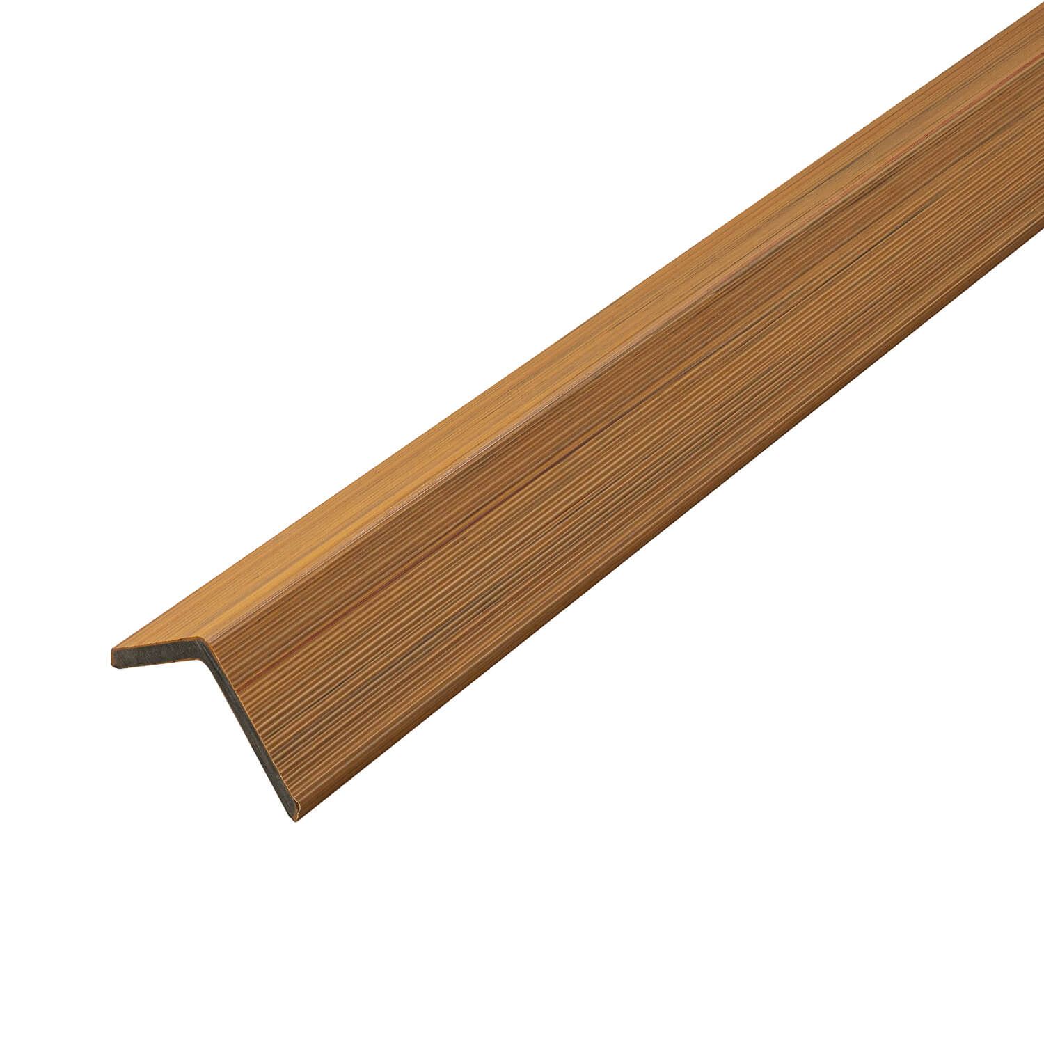 WPC Winkelleiste Premium Natural Eiche 50x50 mm - 2,9 m