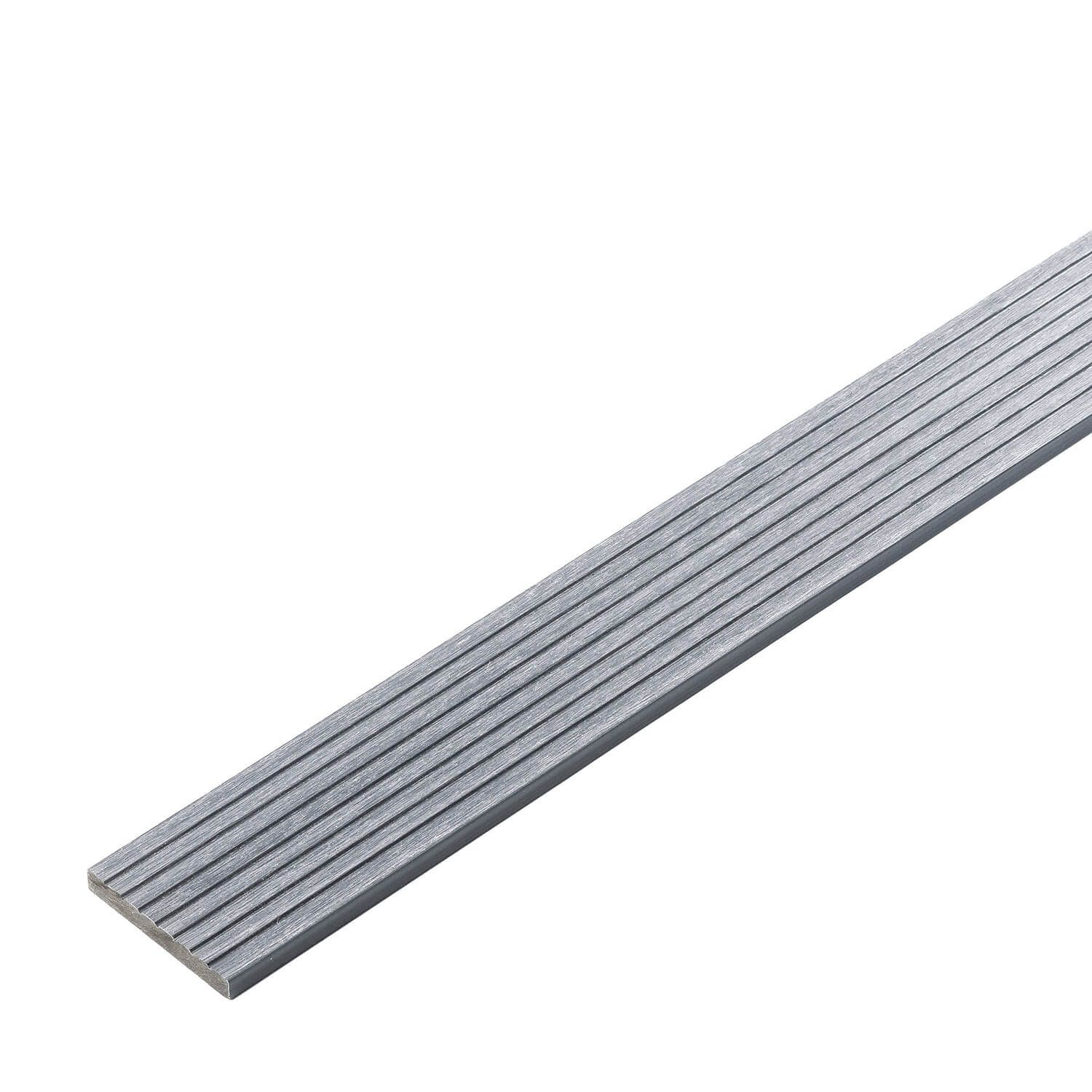WPC Flachleiste Premium Light Gray 70x10 mm - 2,9 m