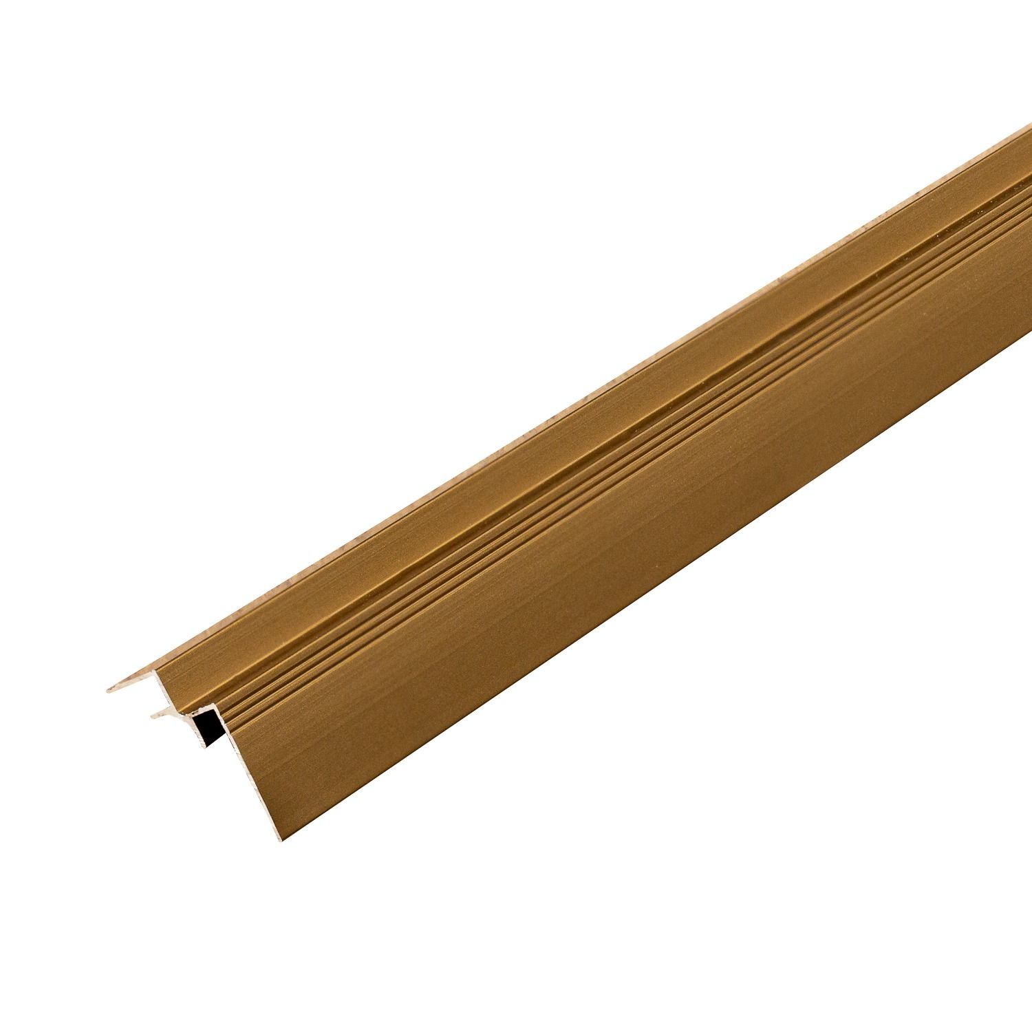 Aluminium-Inneneckprofil 3,5 mm für Wandpaneele Goldene Matt – 2,9 m Aluminium-Inneneckprofil 3,5 mm für Wandpaneele Goldene Matt – 2,9 m