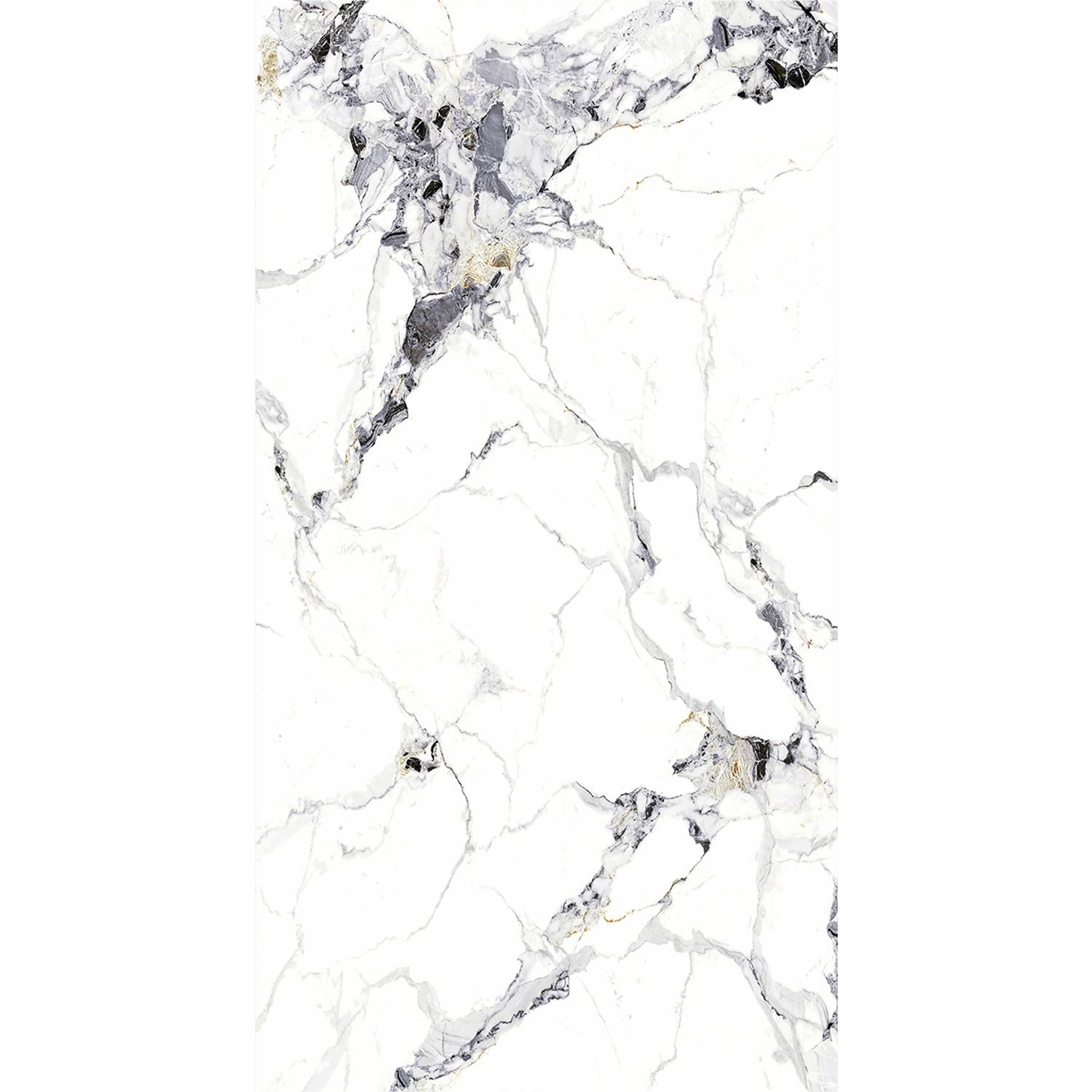 SPC Wandpaneel Marmor Carrara Weiss Glänzend 120 x 280 cm 4 mm (A) SPC Wandpaneel Marmor Carrara Weiss Glänzend 120 x 280 cm 4 mm (A)
