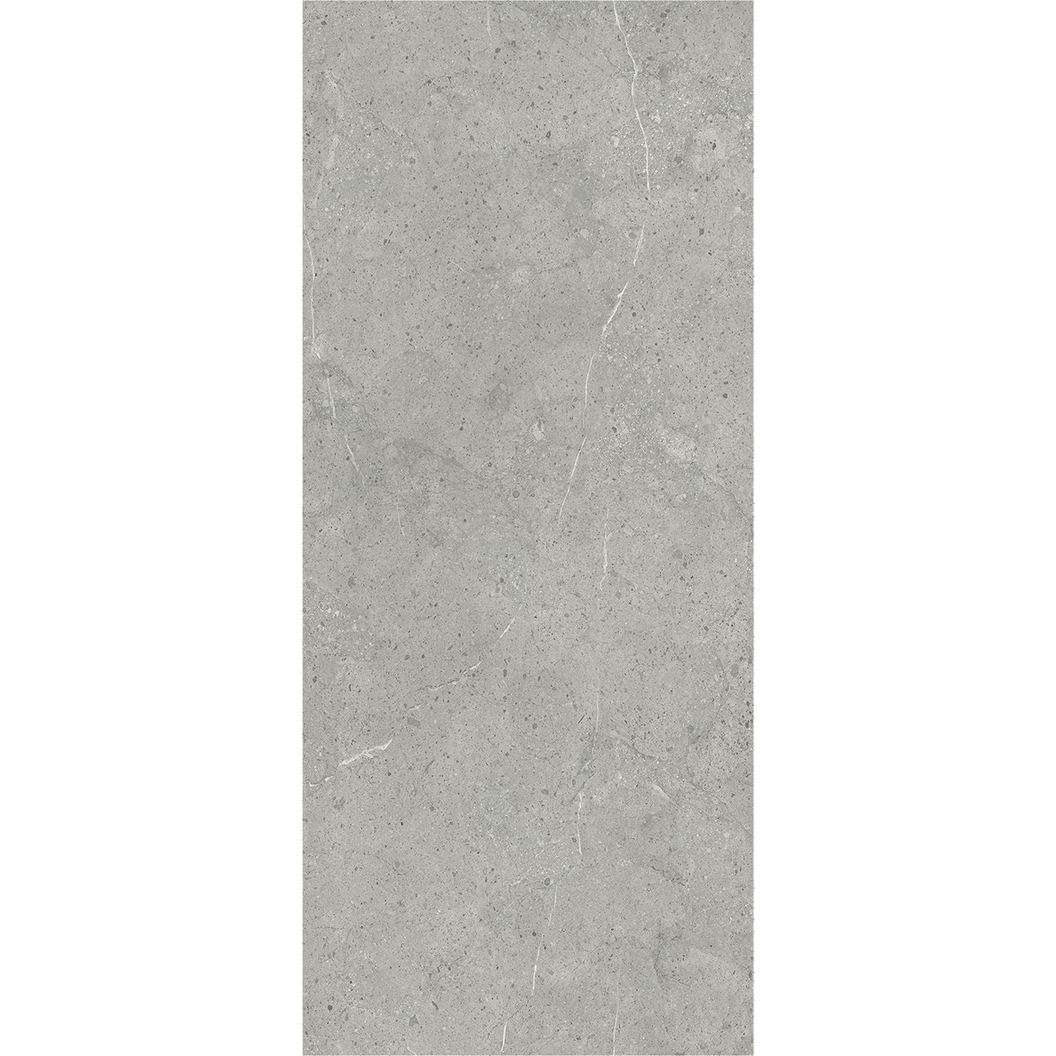 SPC Wandpaneel Stein Limestone Grau Matt 120 x 280 cm 4 mm SPC Wandpaneel Stein Limestone Grau Matt 120 x 280 cm 4 mm