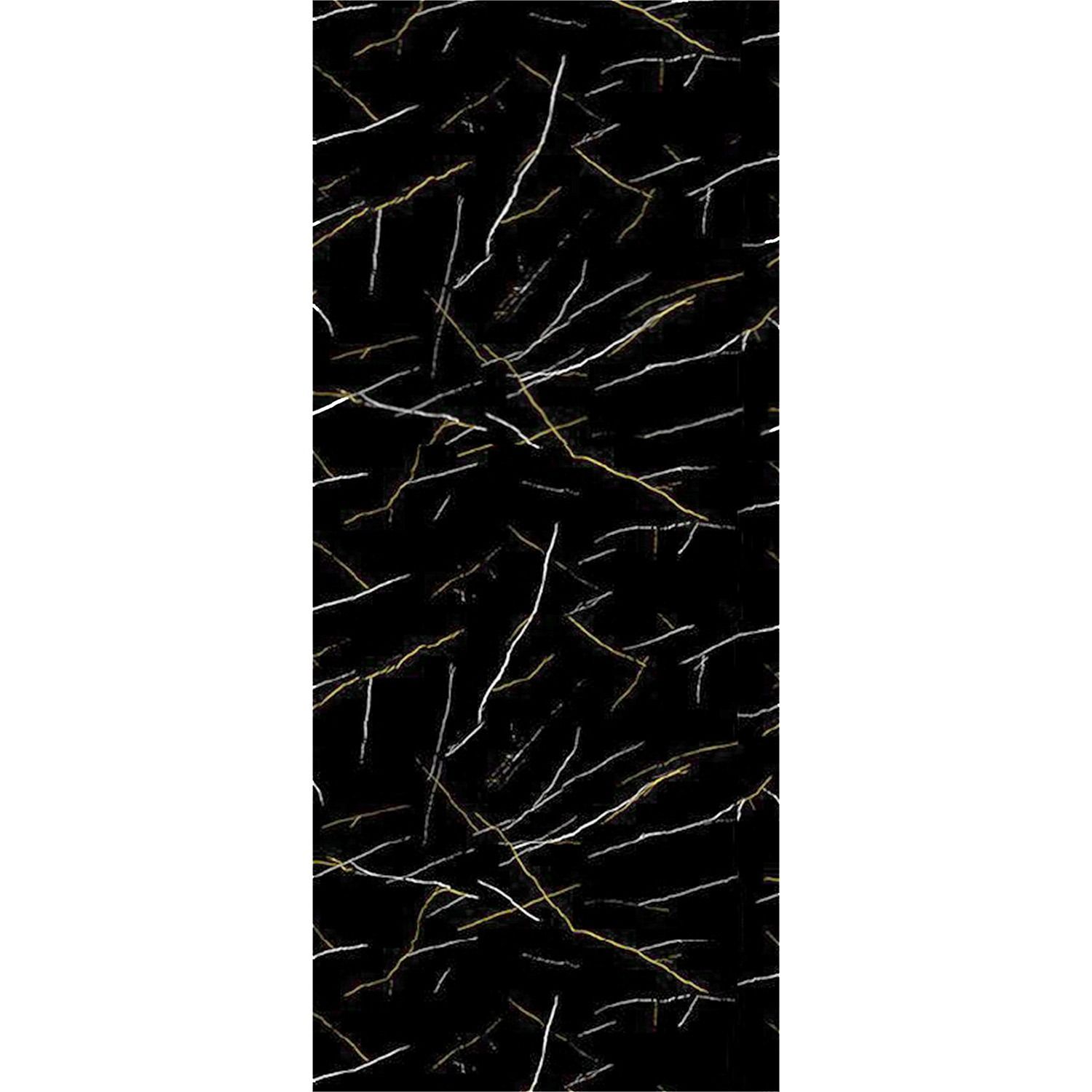 SPC WandpaneelMarmor Marquina Schwarz Glänzend 120 x 280 cm 4 mm SPC WandpaneelMarmor Marquina Schwarz Glänzend 120 x 280 cm 4 mm