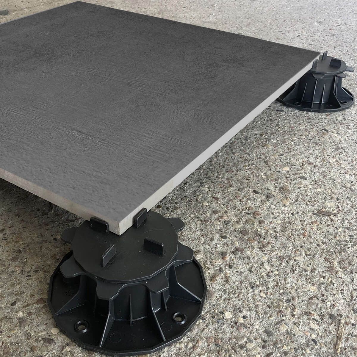 Płyta Tarasowa Gresowa Concrete Dark Gray 60x60x2 cm