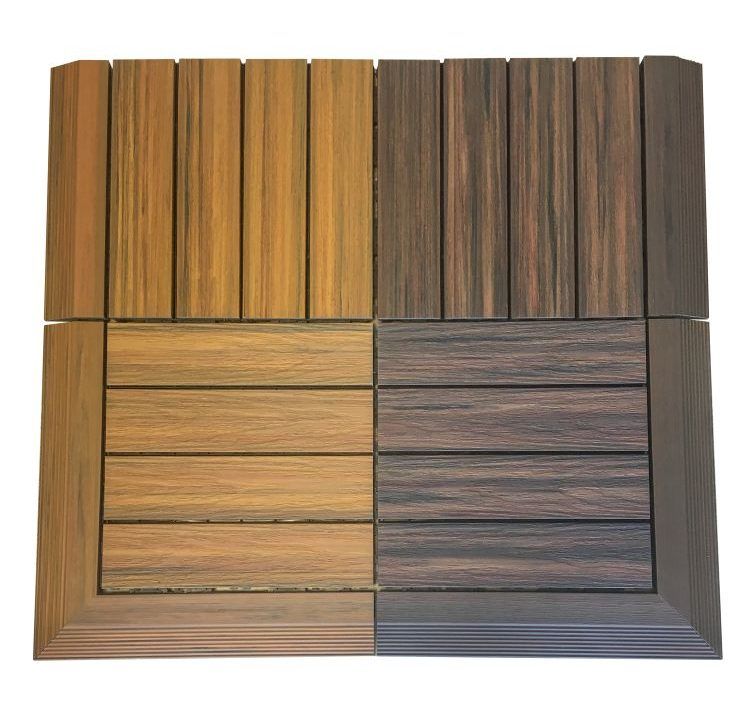 Podest Tarasowy Kompozytowy Premium Boczny Redwood