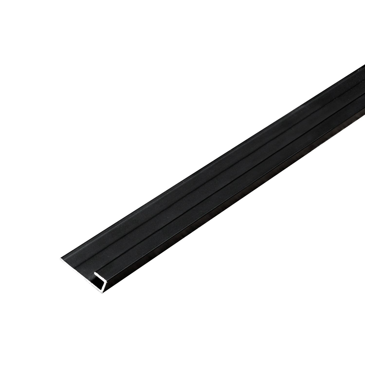 Aluminium-Abschlussprofil 3,5 mm für Wandpaneele Schwarz Matt – 2,9 m Aluminium-Abschlussprofil 3,5 mm für Wandpaneele Schwarz Matt – 2,9 m