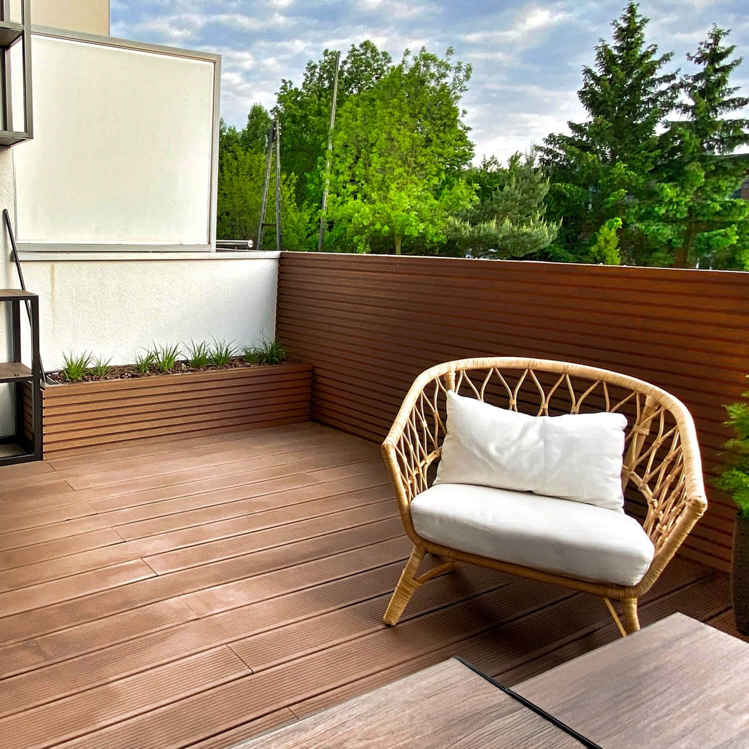 Deska Kompozytowa Lamelowa Premium Teak – dł. 2,9 m