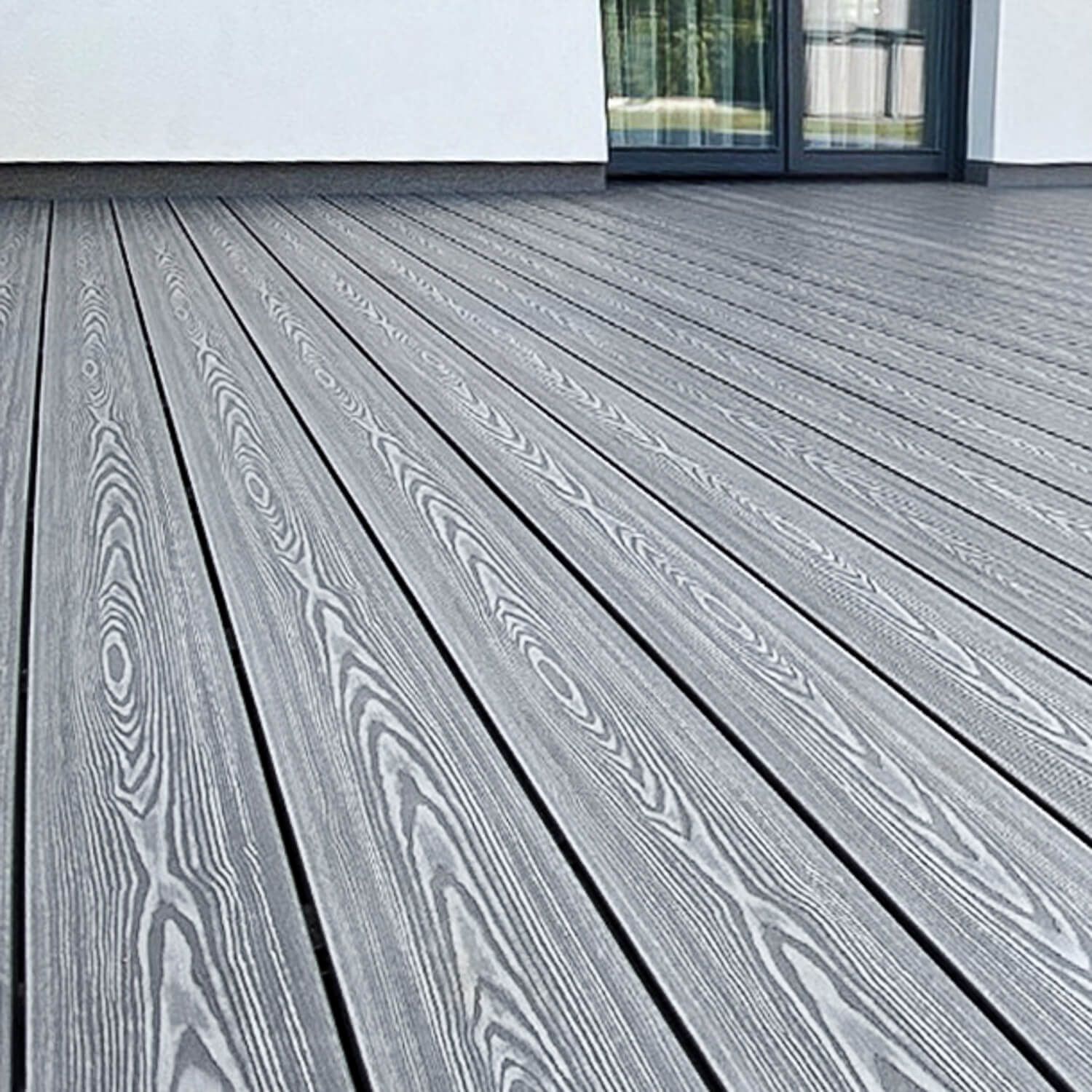 Deska Tarasowa Kompozytowa 3D Szary – dł. 4 m