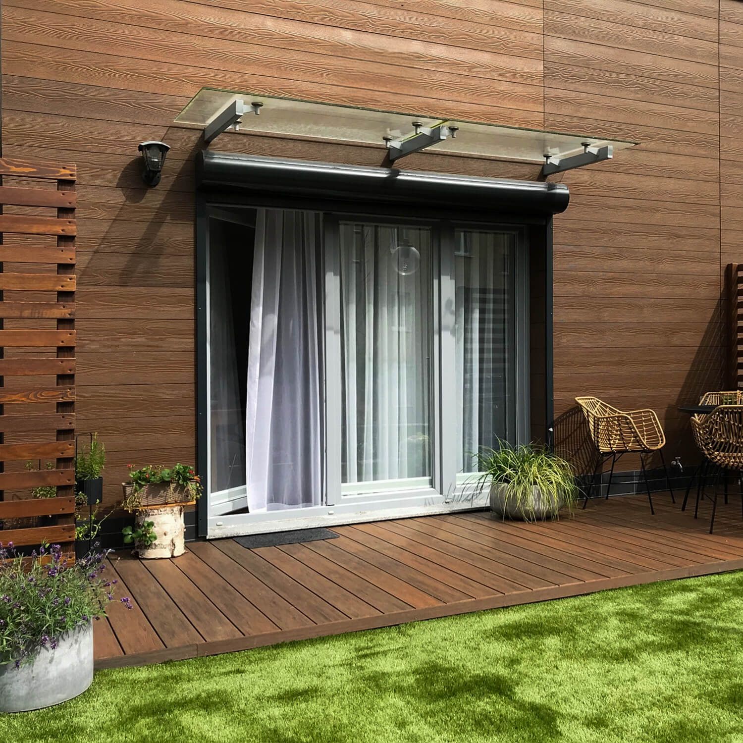 Deska Tarasowa Kompozytowa Premium Teak / Redwood – dł. 4 m