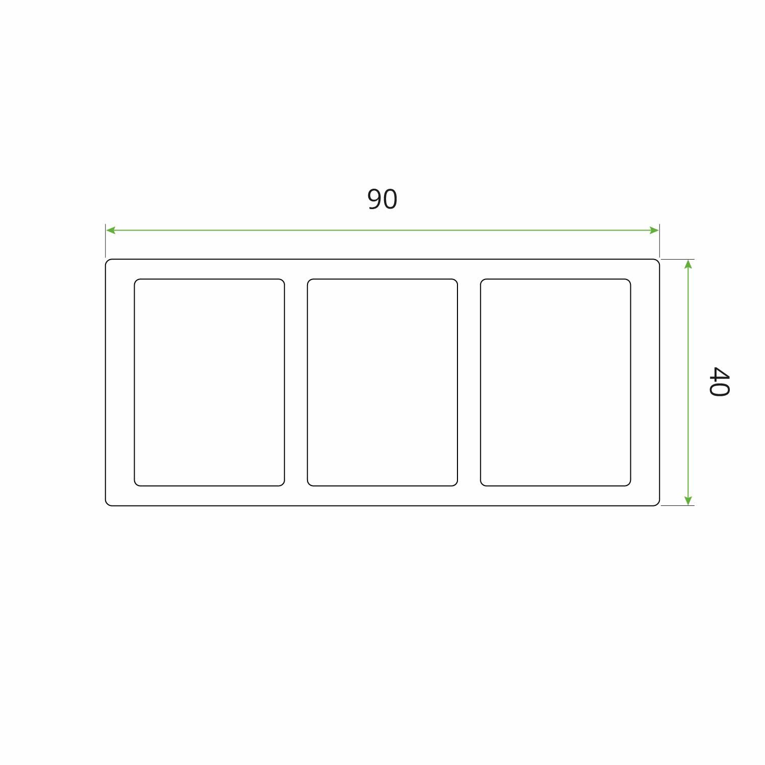 WPC Lamellenprofil Dekorativ 9x4 cm Premium Winchester Eiche – 2,8 m WPC Lamellenprofil Dekorativ 9x4 cm Premium Winchester Eiche – 2,8 m