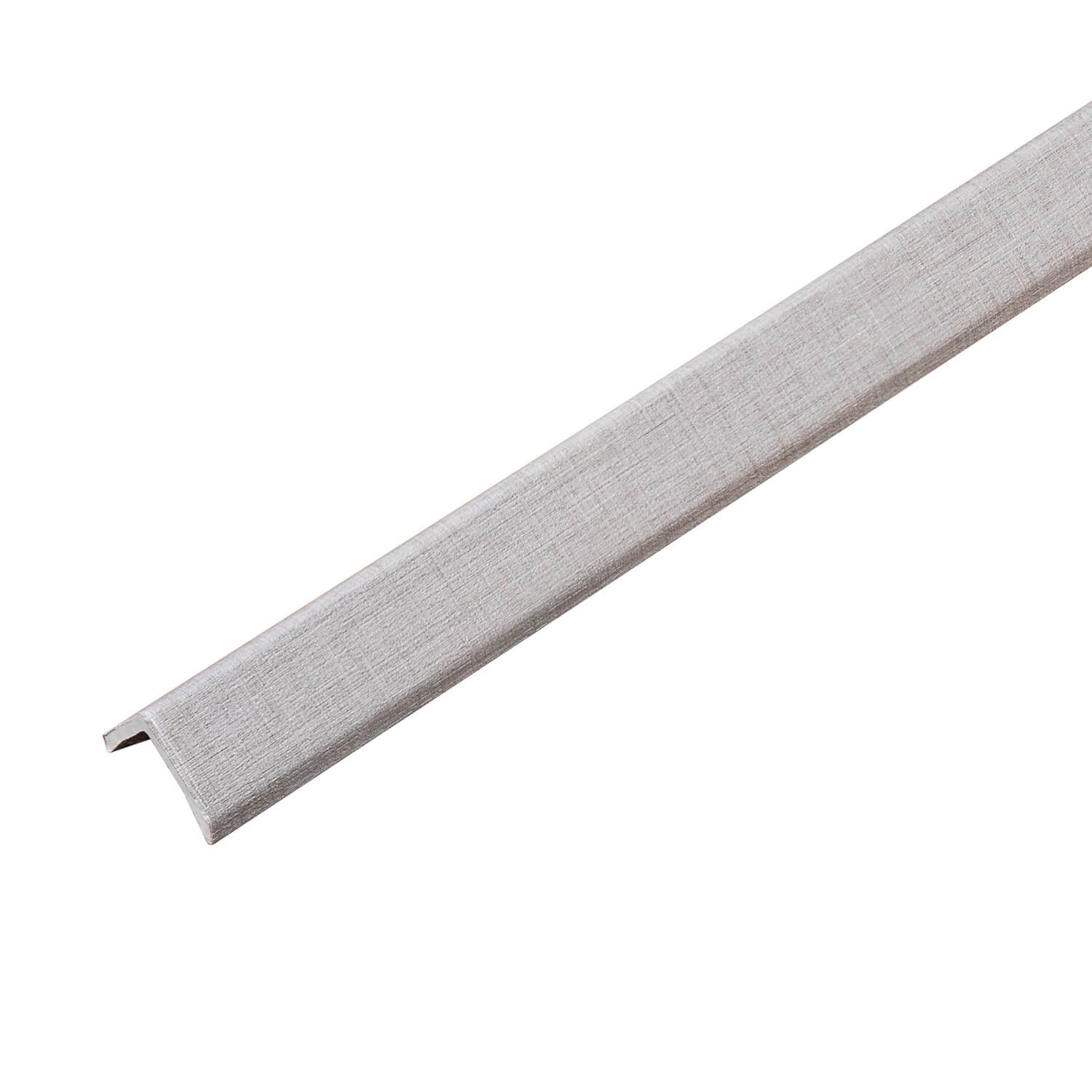 SPC Abschlussleiste Dunkel Tweed Matt 1 x 2 cm – 2,8 m