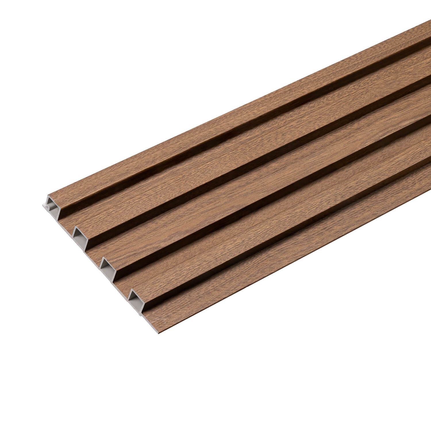 Wandlamellen Hochprofil Dunkel Eiche Matt