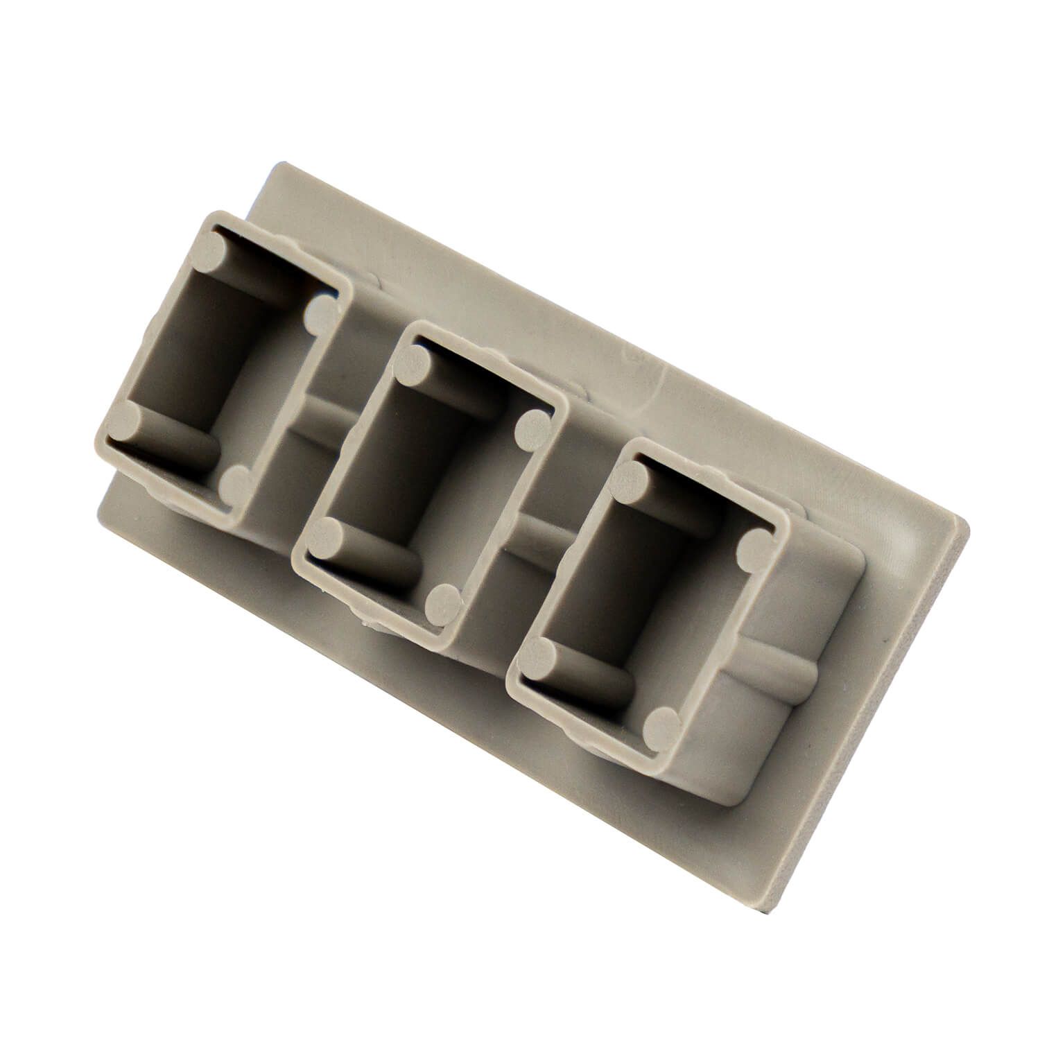 Endkappe für Lamellenprofil Dekorativ Premium Antique 9 x 4 cm