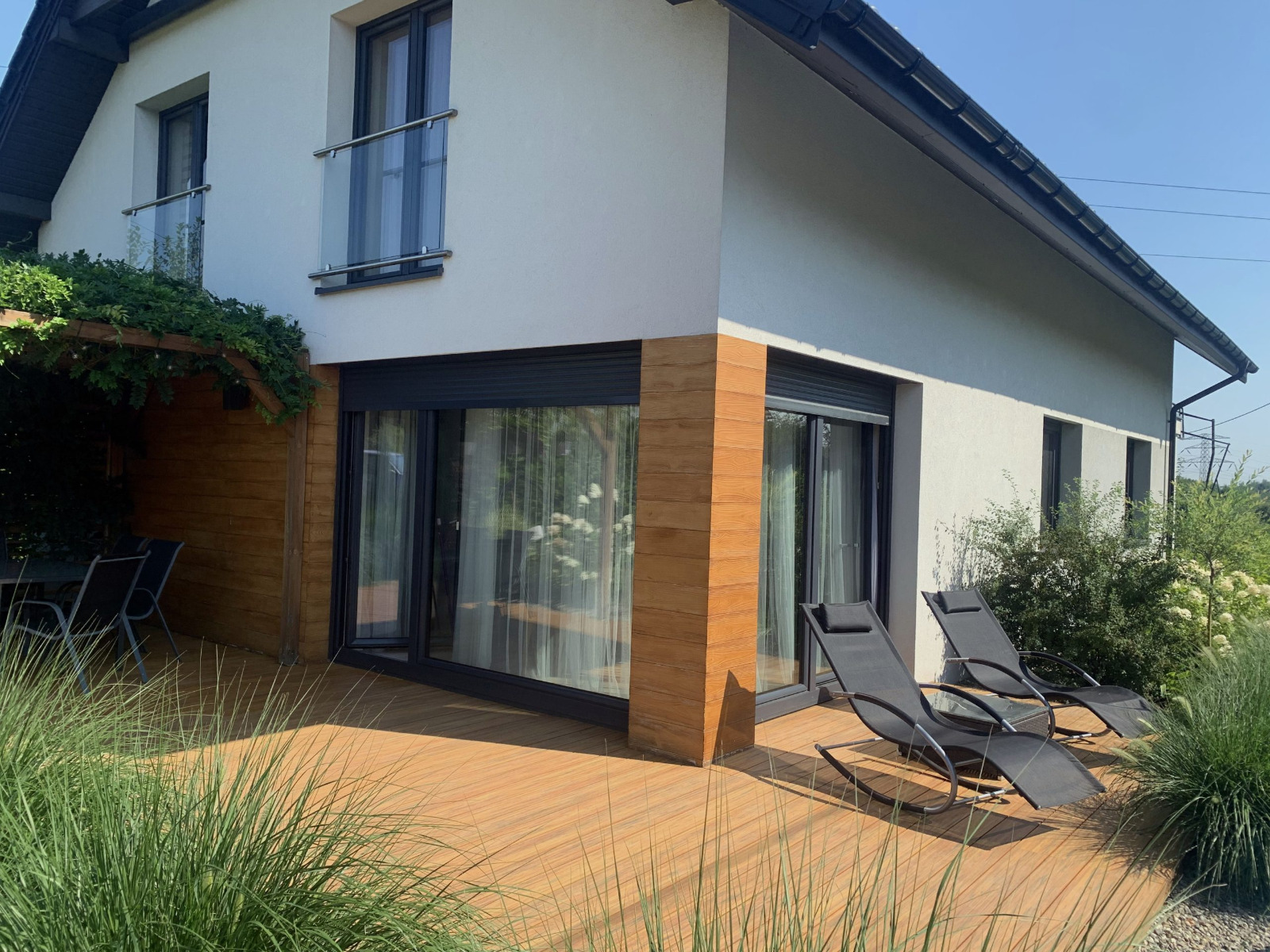 Terrassengestaltung - WPC Terrassendiele Premium Amber