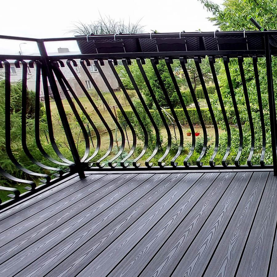 3D-Balkon Anthrazit – Eleganz und Langlebigkeit in einem