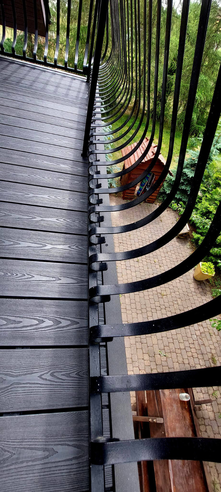 3D-Balkon Anthrazit – Eleganz und Langlebigkeit in einem