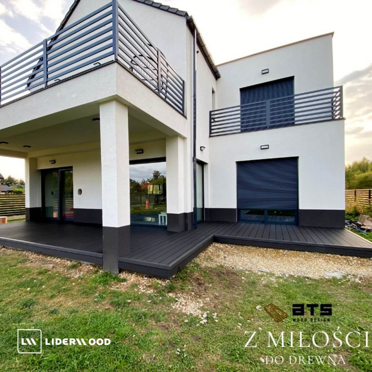 Standard Anthrazit Verbund-Terrassendiele – die perfekte Vollendung Ihrer Terrasse