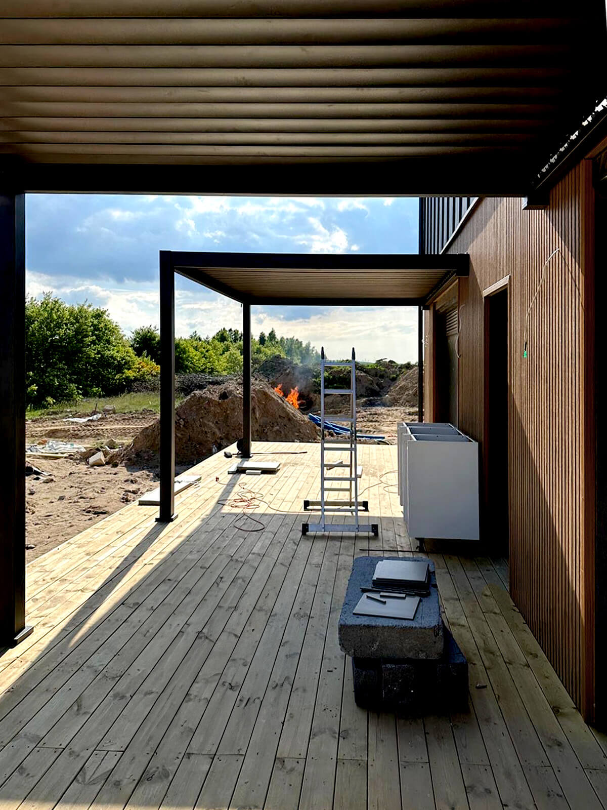 Premium Fassadenlamellen Eiche Winchester – Lamellenfassade