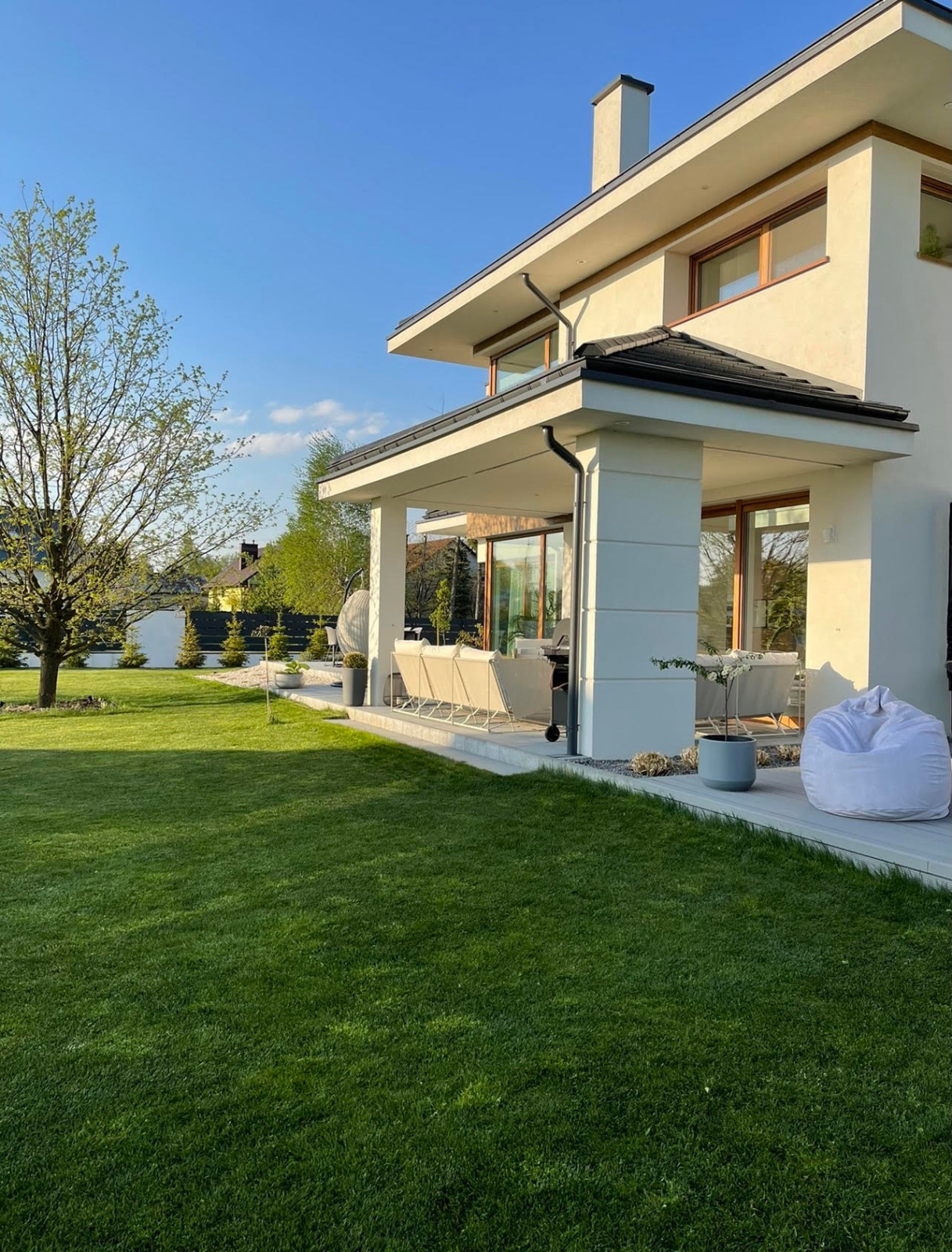 Standard-Hellgrau-Terrasse – Leichtigkeit, die beeindruckt