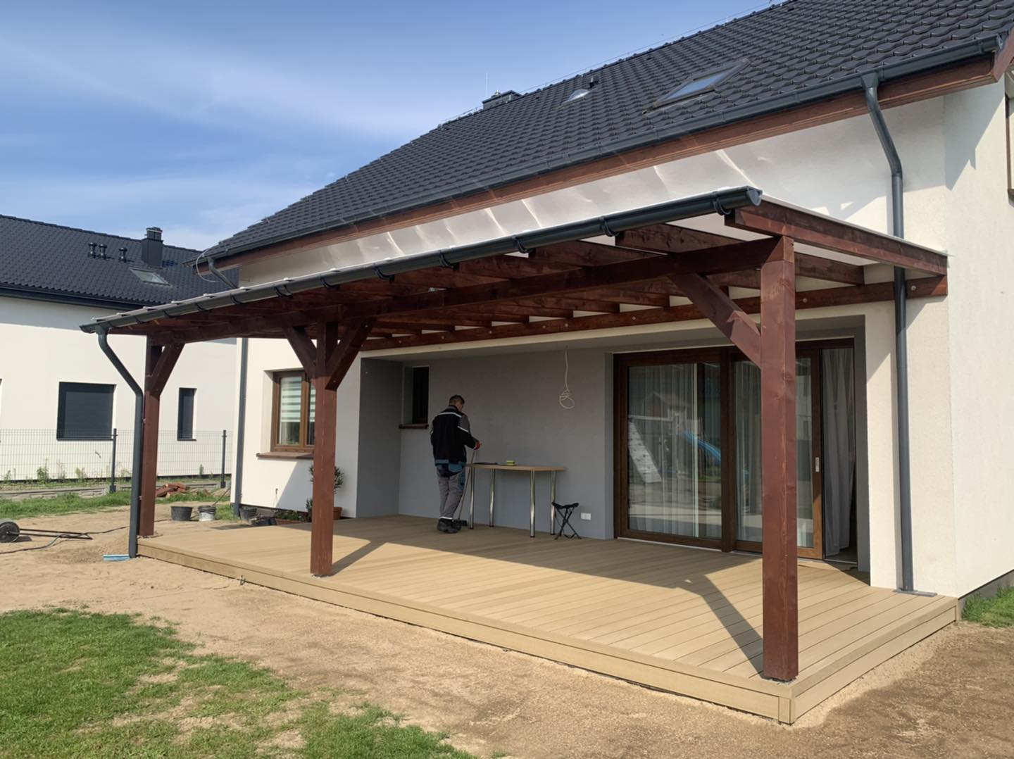 Überdachte Terrasse – ein komfortabler Rückzugsort bei jedem Wetter