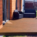 realizacja z deski kompozytowej tarasowej premium teak