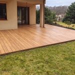 realizacja tarasu z deski kompozytowej premium dab winchester