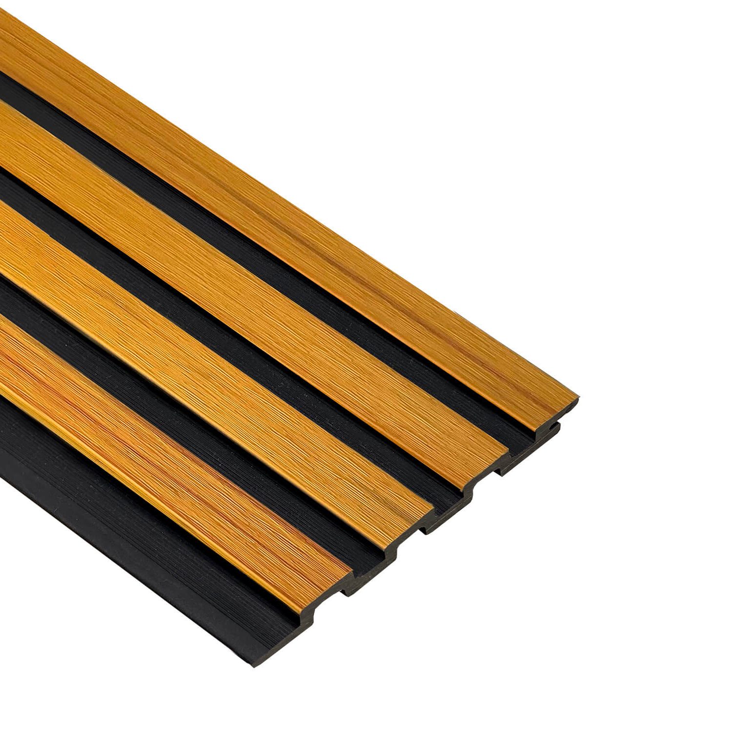 deska-elewacyjna-lamelowa-duo-orange-teak-czarny.jpg WPC Fassadenlamellen DUO Bernstein Eiche / Schwarz - 95 cm – Bild 1