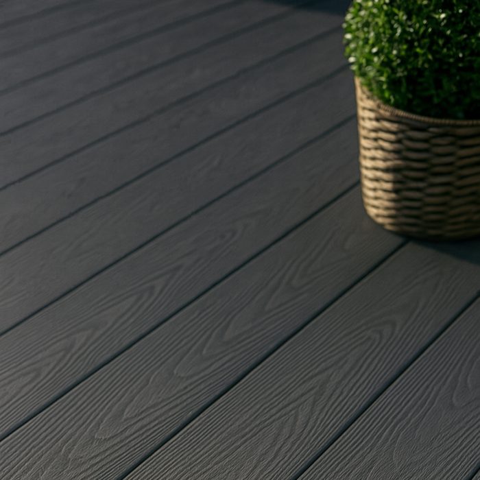 3D Classic WPC Terrassendiele Anthrazit – 3 m – Bild 4