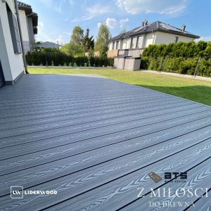 deska tarasowa kompozytowa 3d szara