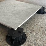 Terrassenplatte aus Feinsteinzeug Silver Gray 60x60x2 cm – Bild 2