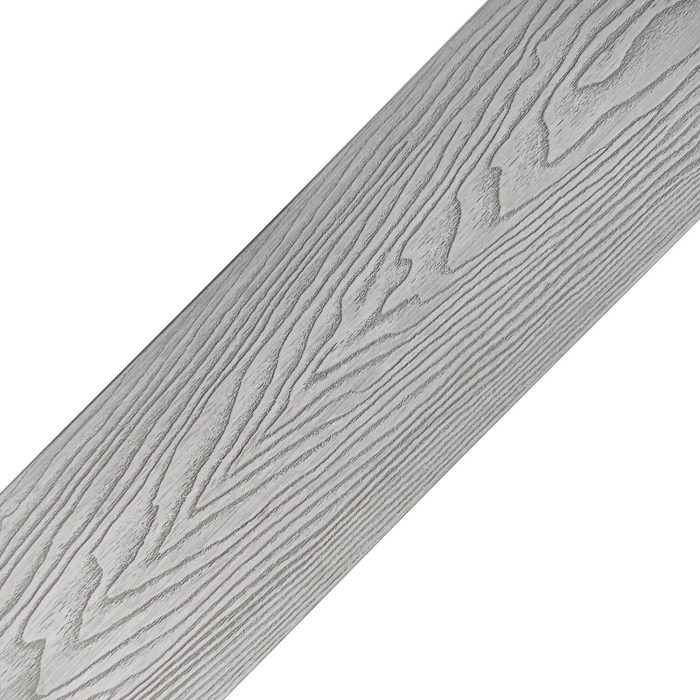 3D Classic WPC Terrassendiele Warmes Grau - 4 m – Bild 5