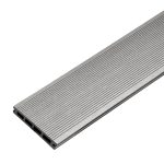 3D Classic WPC Terrassendiele Warmes Grau - 4 m – Bild 4