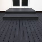 wizualizacja tarasu z deski kompozytowej solid premium antracyt