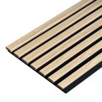 Akustikpaneel auf Filz Helle Eiche 2,1 x 30,5 cm – 2,7 m – Bild 5