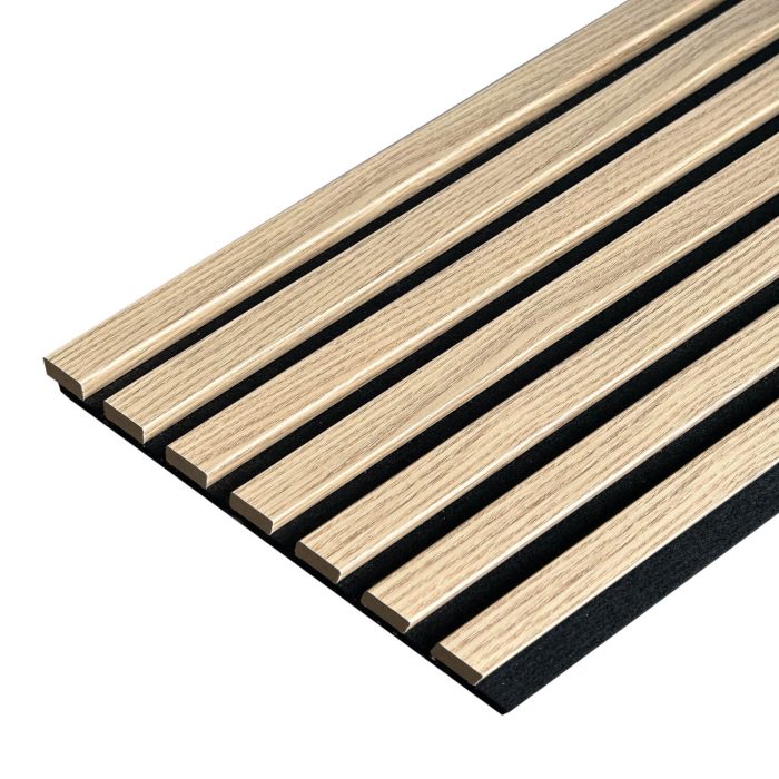 Akustikpaneel auf Filz Helle Eiche 2,1 x 30,5 cm – 2,7 m – Bild 5