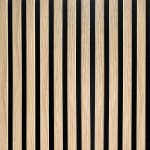 Akustikpaneel auf Filz Helle Eiche 2,1 x 30,5 cm – 2,7 m