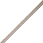 Wandlamellen Startleiste Glitzer Coffee 2,4 x 2,4 cm - 2,7 m – Bild 2