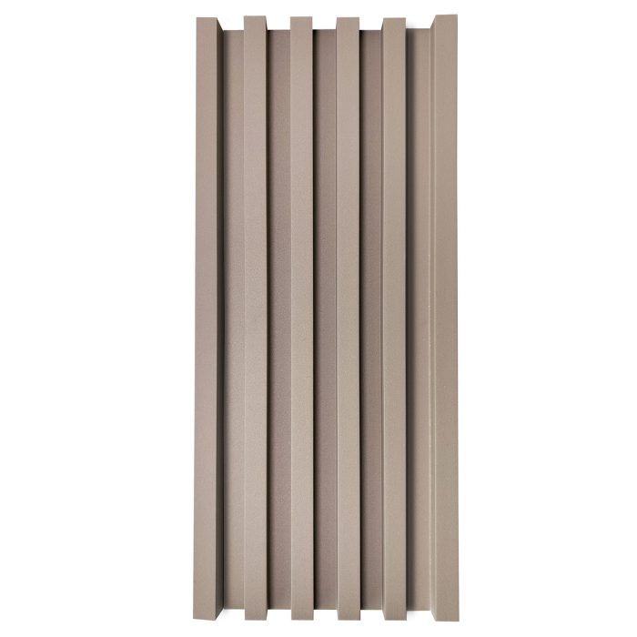Wandlamellen Startleiste Glitzer Coffee 2,4 x 2,4 cm - 2,7 m – Bild 4